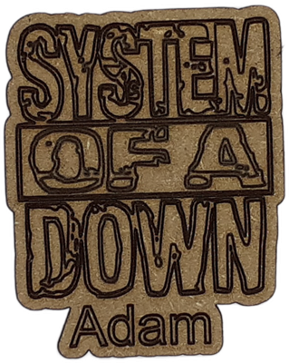 Magnet - Logo musique SOAD personnalisable